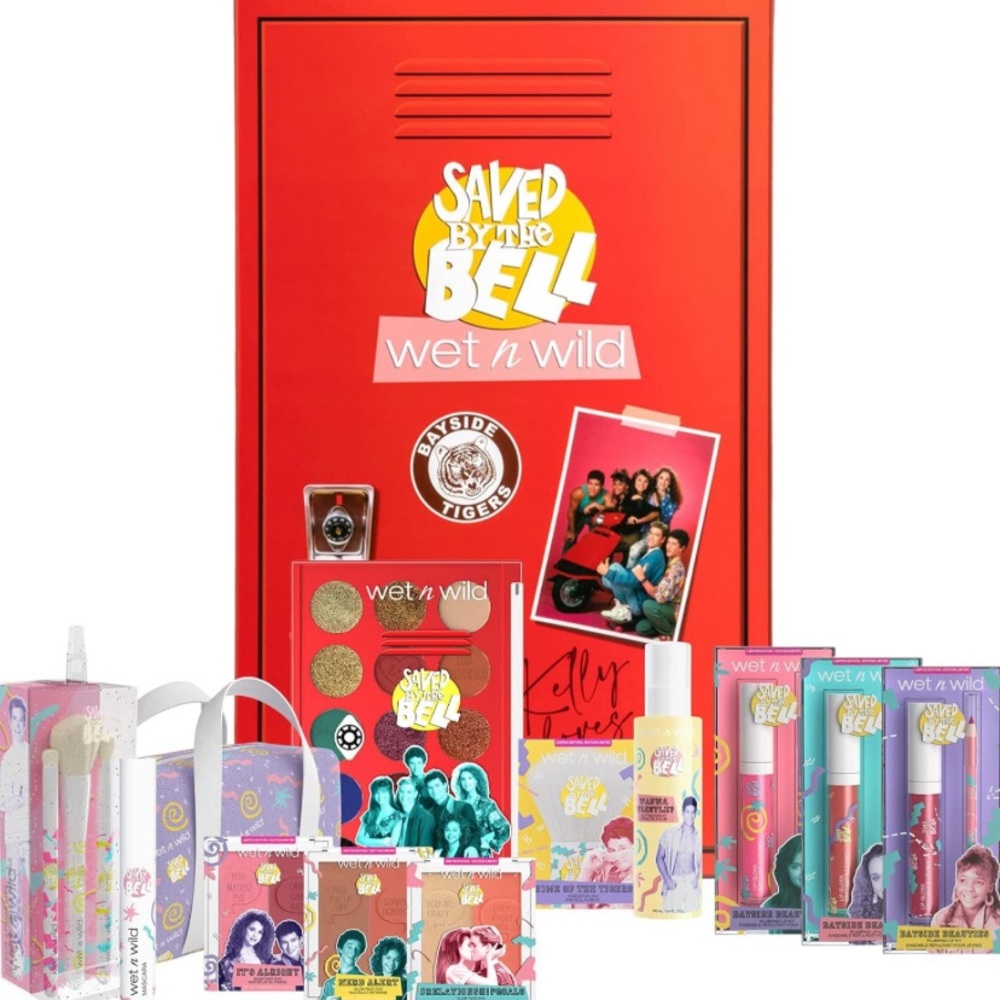 Limited Edition Saved by the Bell Makeup Collection